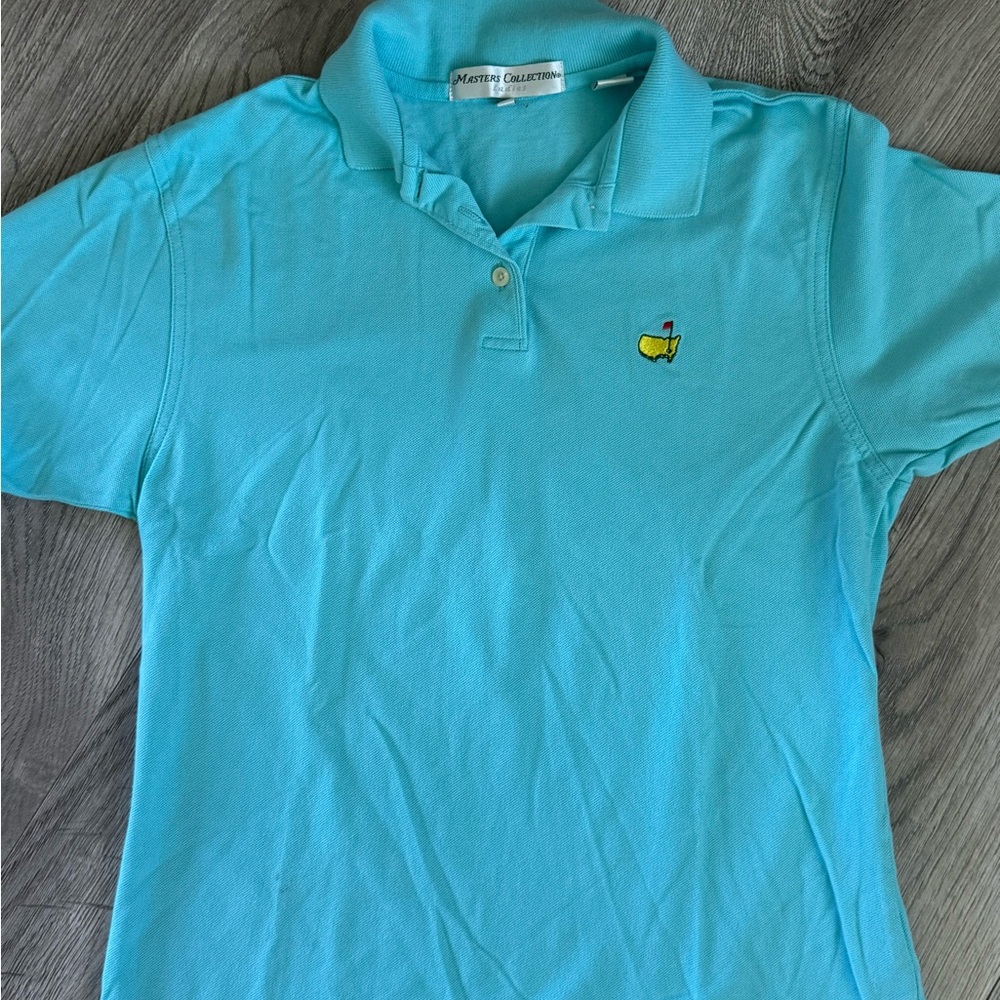 Women’s Masters Collection Blue Polo Shirt